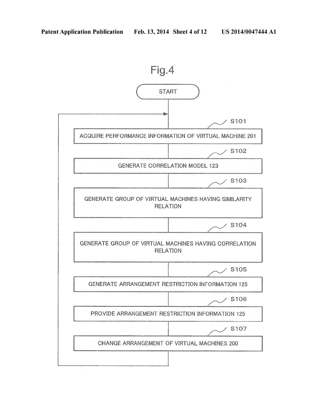 VIRTUAL MACHINE MANAGING APPARATUS, VIRTUAL MACHINE MANAGING METHOD, AND     PROGRAM THEREOF - diagram, schematic, and image 05