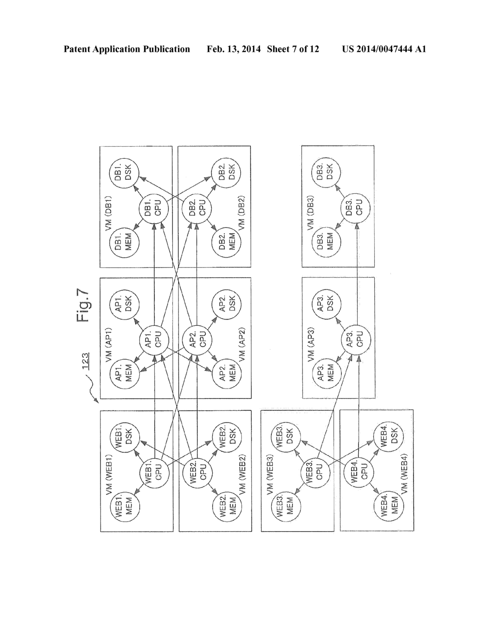 VIRTUAL MACHINE MANAGING APPARATUS, VIRTUAL MACHINE MANAGING METHOD, AND     PROGRAM THEREOF - diagram, schematic, and image 08