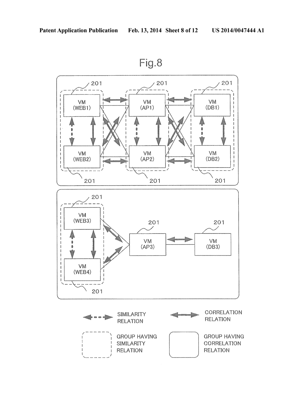 VIRTUAL MACHINE MANAGING APPARATUS, VIRTUAL MACHINE MANAGING METHOD, AND     PROGRAM THEREOF - diagram, schematic, and image 09