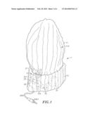 COMBINATION HAT AND EARPHONE ASSEMBLY diagram and image