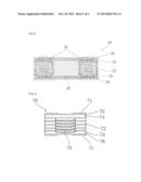 STACKED INDUCTOR USING MAGNETIC SHEETS, AND METHOD FOR MANUFACTURING SAME diagram and image