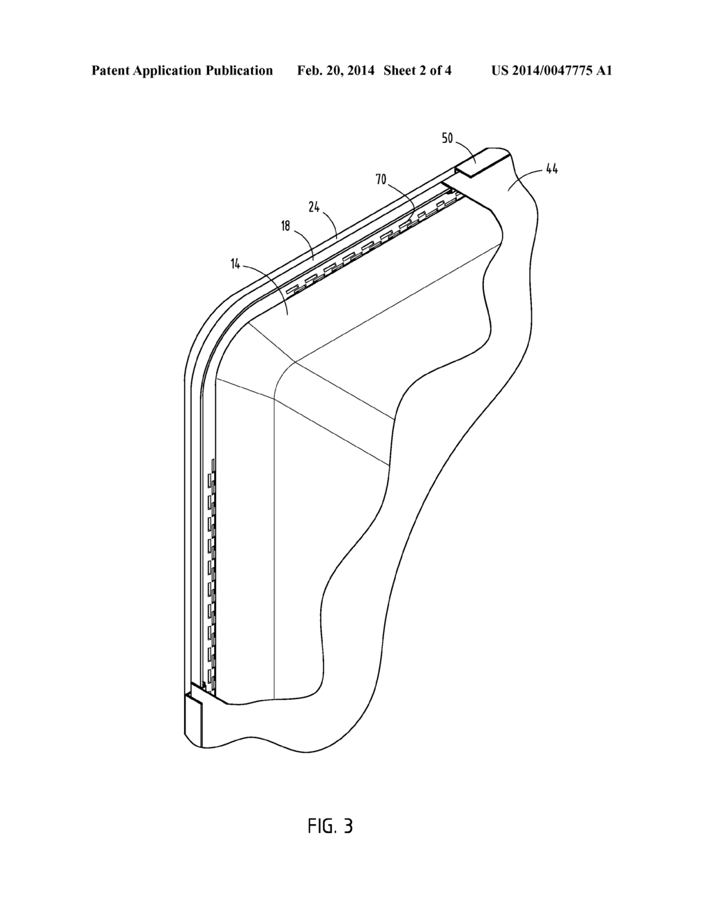 GASKET AND FLANGE DESIGN ON A REFRIGERATOR FOR BETTER ENERGY EFFICIENCY - diagram, schematic, and image 03