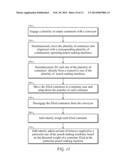 DIRECT TO CONTAINER SYSTEM WITH ON-LINE WEIGHT CONTROL AND ASSOCIATED     METHOD diagram and image