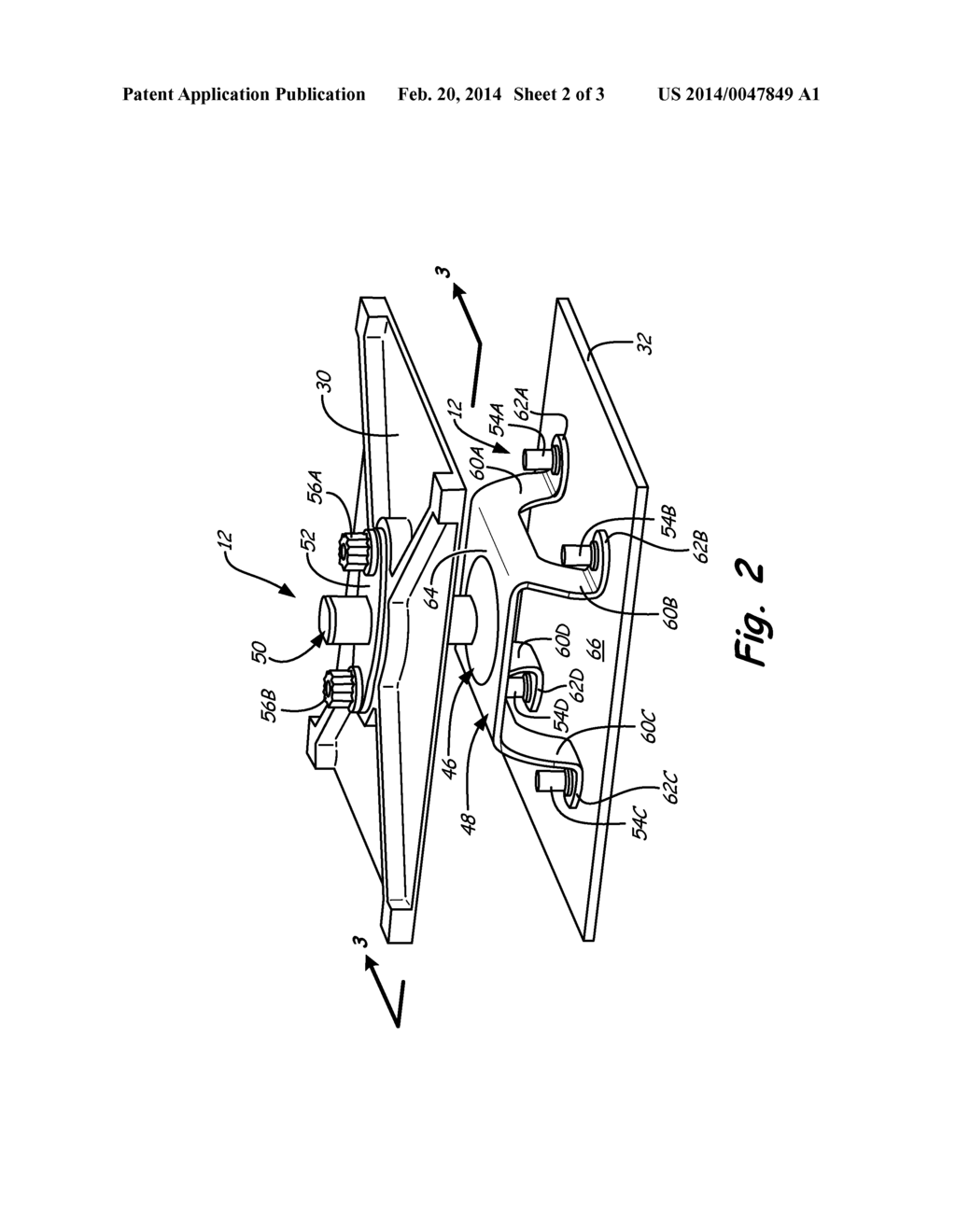 SPHERICAL BUTTON WASHER FOR EXHAUST DUCT LINER HANGER - diagram, schematic, and image 03