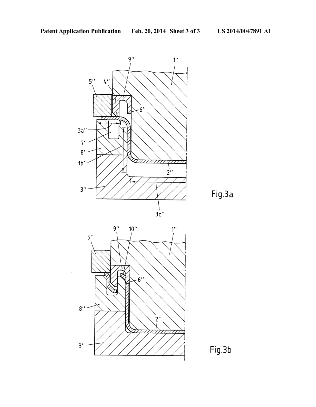 Method and Device for Producing Flangeless Drawn Parts - diagram, schematic, and image 04