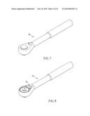 TORSION ADJUSTMENT STRUCTURE OF RATCHET WRENCH diagram and image