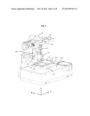 PUNCHING DEVICE WITH ILLUMINATED RECEIVING PLATE diagram and image