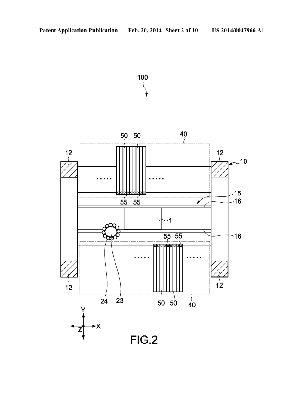 DISCHARGE MECHANISM, SUBSTITUTE ROUTE MEMBER, PART SUPPLY MECHANISM, AND     METHOD OF MANUFACTURING SUBSTRATE - diagram, schematic, and image 03