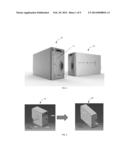 DOUBLE DEEP, SINGLE WIDTH OVENS FOR USE IN AIRCRAFT GALLEYS diagram and image