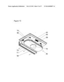 HOB WITH CENTRAL REMOVAL OF COOKING VAPOURS BY SUCTION-EXTRACTION IN THE     DOWNWARD DIRECTION diagram and image