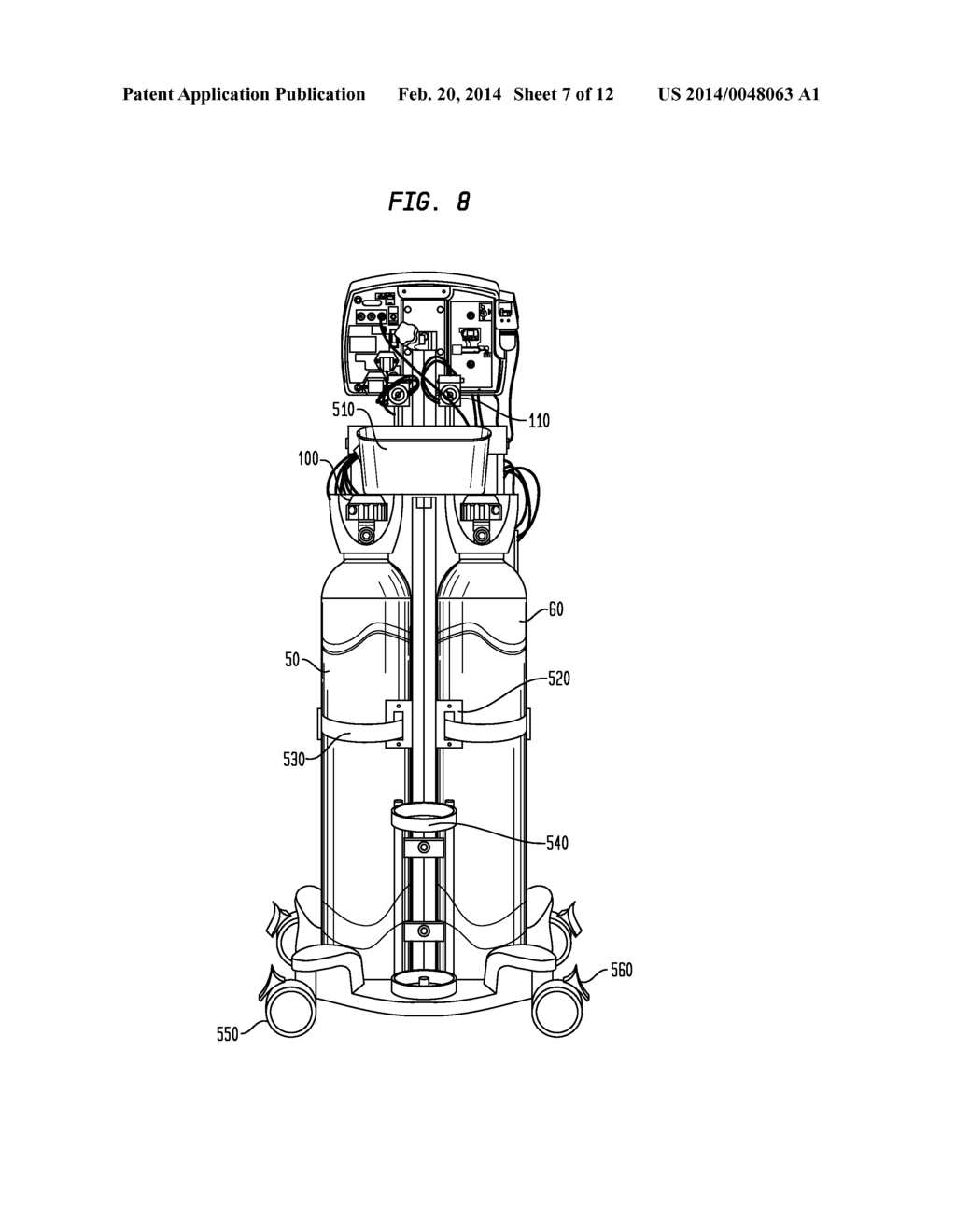 Gas Delivery Device And System - diagram, schematic, and image 08