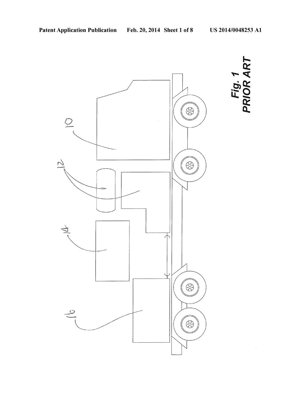 HIGH OUTPUT, RADIAL ENGINE-POWERED, ROAD-TRANSPORTABLE APPARATUS USED IN     ON-SITE OIL AND GAS OPERATIONS - diagram, schematic, and image 02