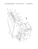 Air Intake Configuration for an Agricultural Harvesting Machine diagram and image