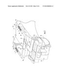 Air Intake Configuration for an Agricultural Harvesting Machine diagram and image