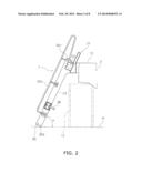 MOVABLE TYPE LADDER DEVICE FOR WORK VEHICLE diagram and image