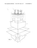 Assemblies, Systems and Methods for the Transportation and Display of     Plants and Flowers diagram and image