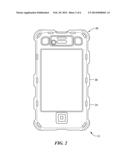 PORTABLE DEVICE CASE WITH CORNER PROTECTION ELEMENT diagram and image