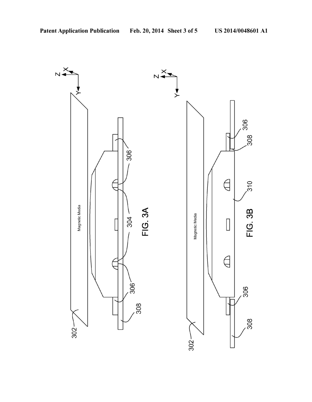 MAGNETIC READ HEAD WITH FLAT-EXTENDING PINS - diagram, schematic, and image 04