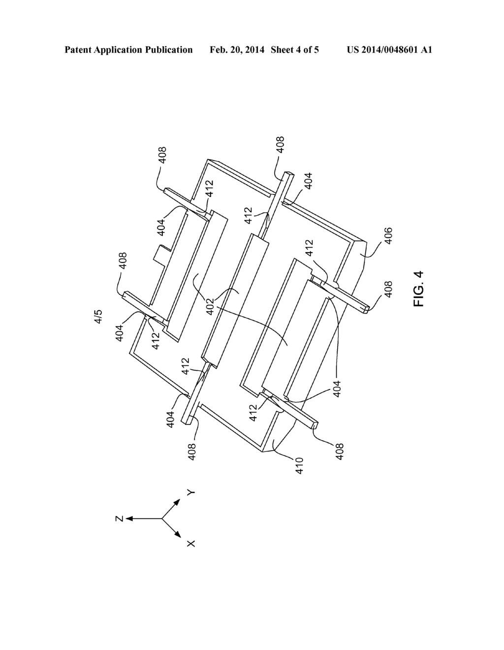 MAGNETIC READ HEAD WITH FLAT-EXTENDING PINS - diagram, schematic, and image 05