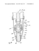 TWO-SUBSTANCE NOZZLE, CLUSTER NOZZLE AND METHOD FOR THE ATOMIZATION OF     FLUIDS diagram and image