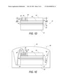 METHOD FOR FABRICATING LIGHT EMITTING DIODE (LED) DICE USING BOND PAD DAM     AND WAVELENGTH CONVERSION LAYERS diagram and image