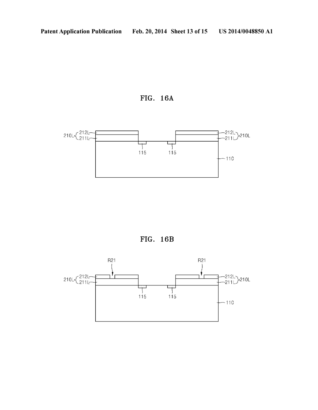 SEMICONDUCTOR DEVICES AND METHODS OF MANUFACTURING THE SEMICONDUCTOR     DEVICE - diagram, schematic, and image 14