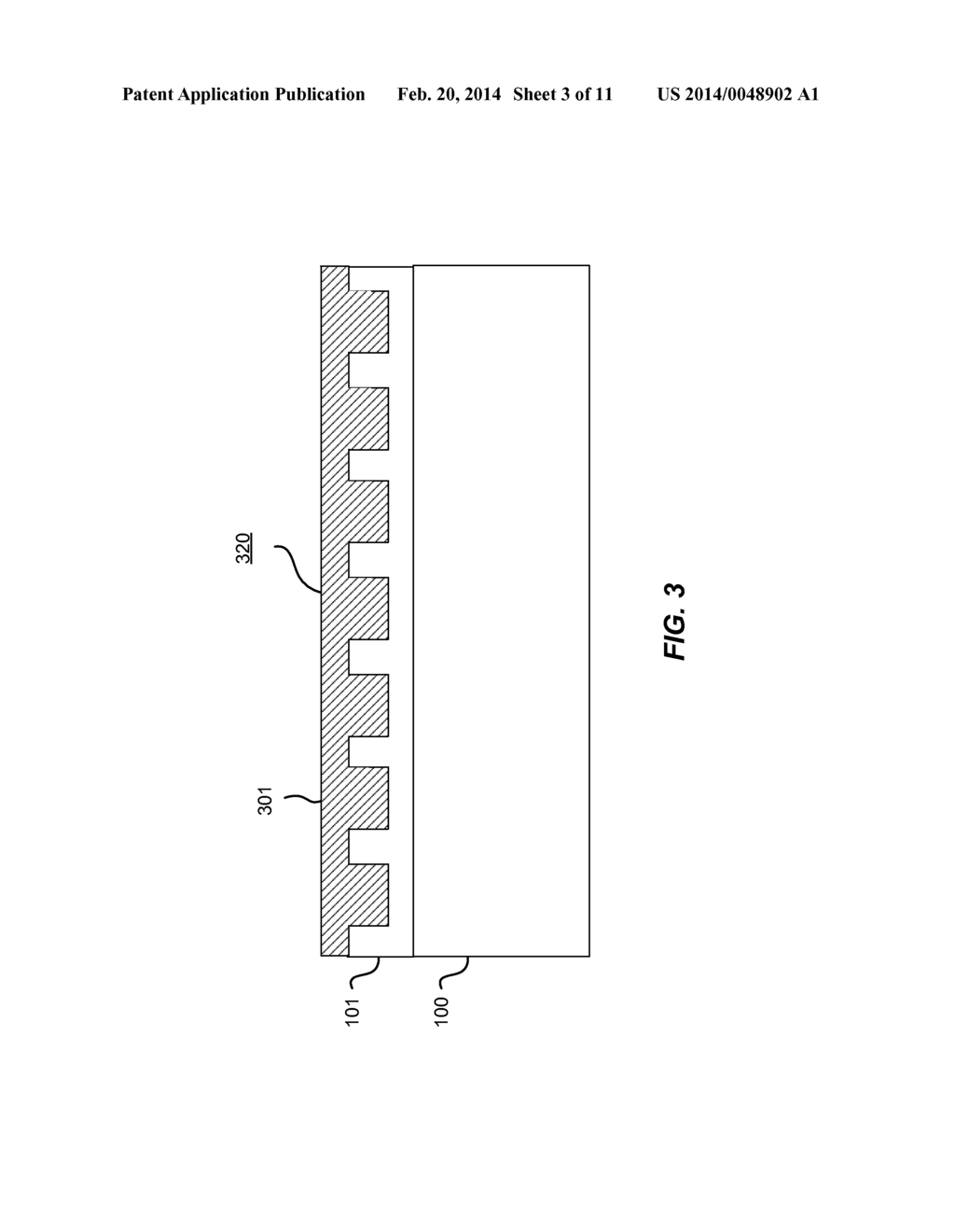 METHOD OF FABRICATING A GALLIUM NITRIDE MERGED P-I-N SCHOTTKY (MPS) DIODE     BY REGROWTH AND ETCH BACK - diagram, schematic, and image 04