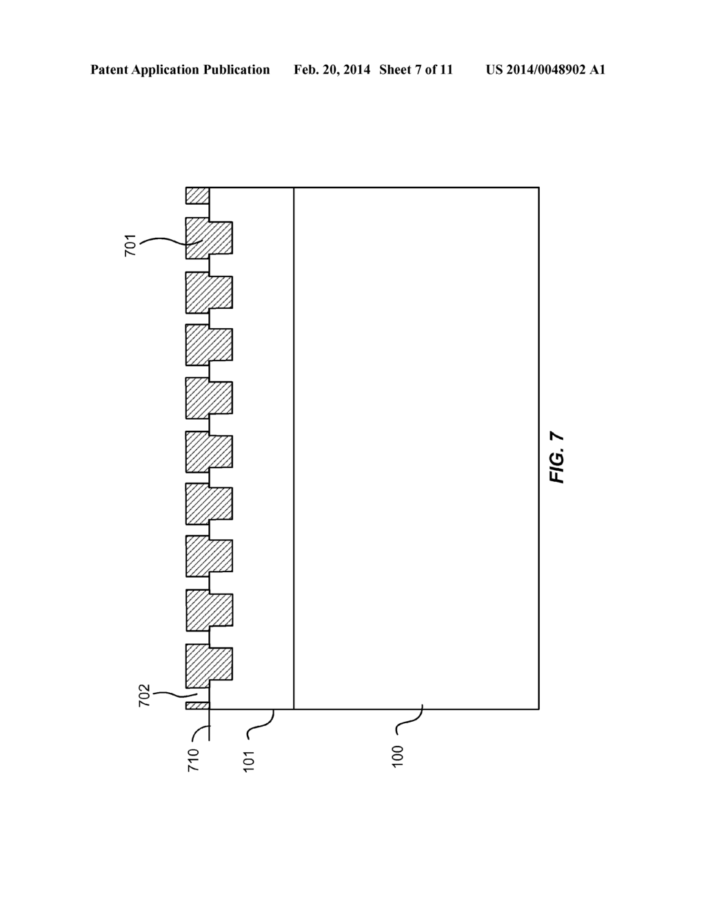 METHOD OF FABRICATING A GALLIUM NITRIDE MERGED P-I-N SCHOTTKY (MPS) DIODE     BY REGROWTH AND ETCH BACK - diagram, schematic, and image 08