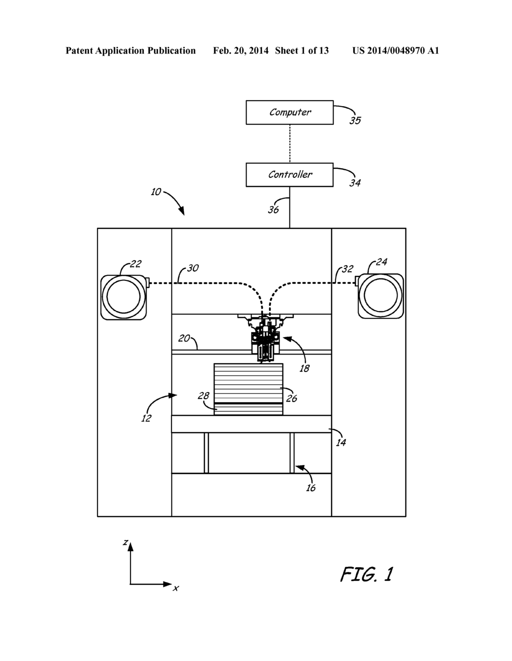 DRAW CONTROL FOR EXTRUSION-BASED ADDITIVE MANUFACTURING SYSTEMS - diagram, schematic, and image 02