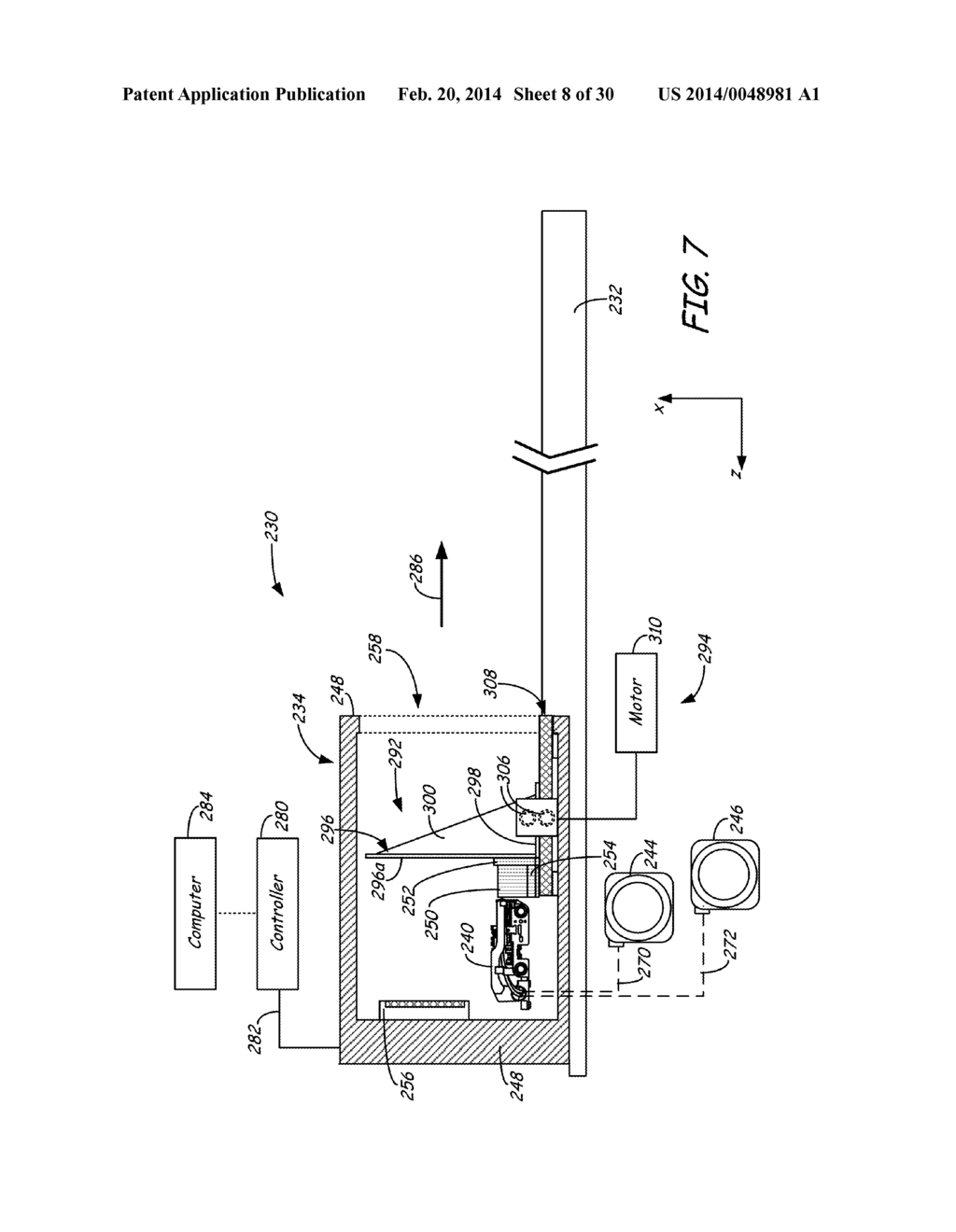 ADDITIVE MANUFACTURING SYSTEM WITH EXTENDED PRINTING VOLUME, AND METHODS     OF USE THEREOF - diagram, schematic, and image 09