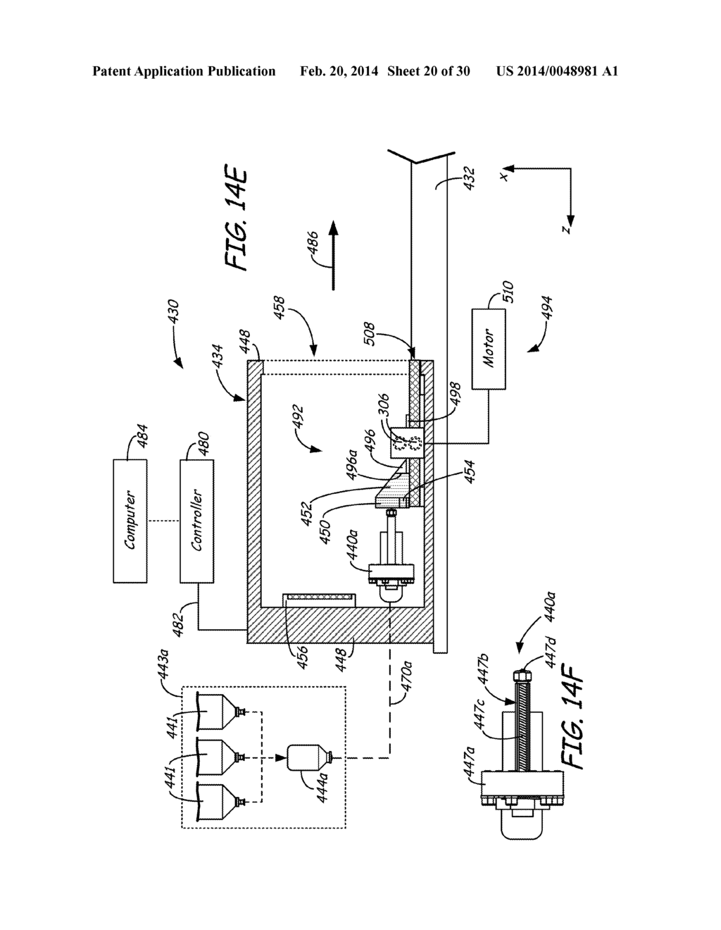 ADDITIVE MANUFACTURING SYSTEM WITH EXTENDED PRINTING VOLUME, AND METHODS     OF USE THEREOF - diagram, schematic, and image 21
