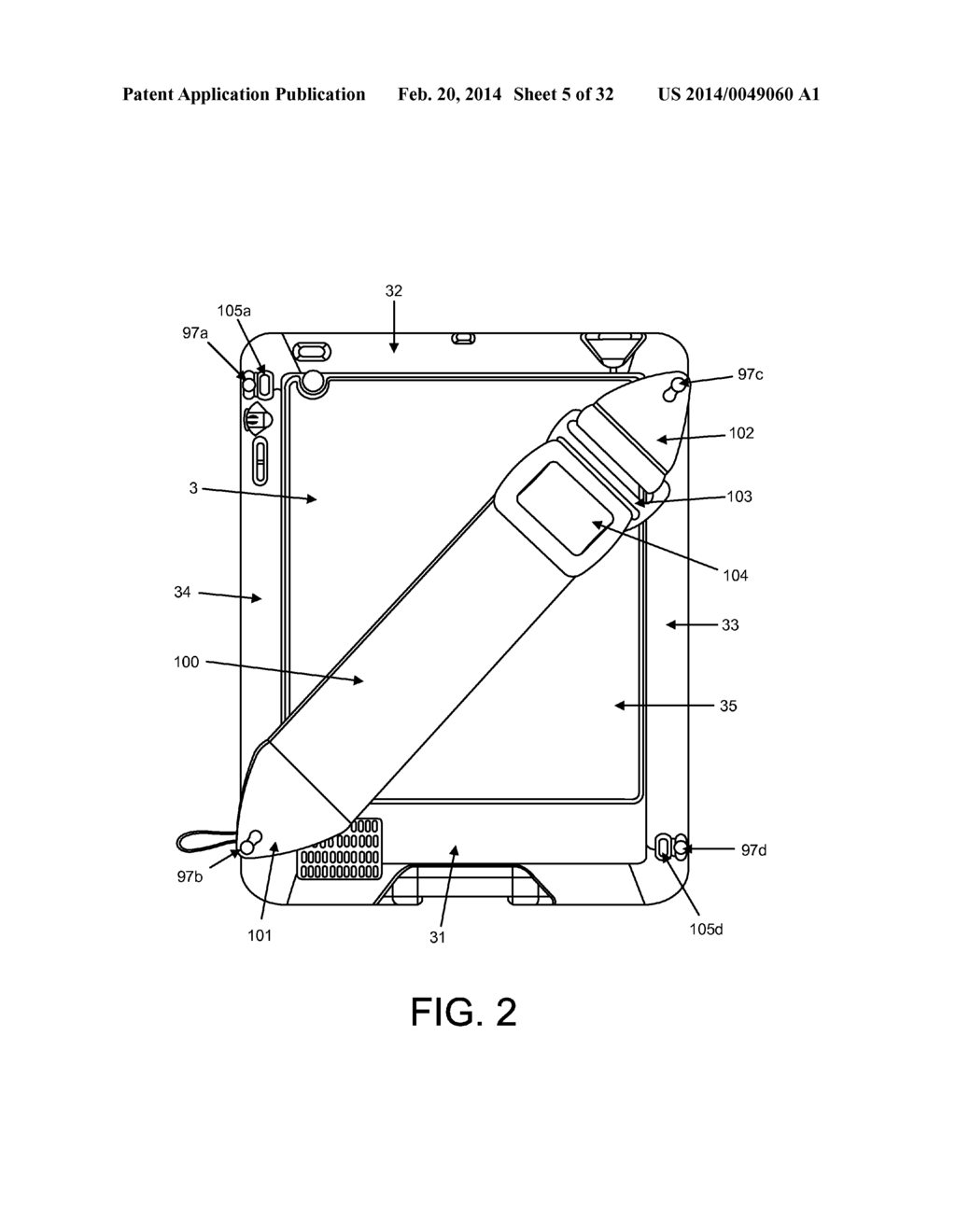 STRAP SYSTEM FOR ELECTRONIC DEVICE - diagram, schematic, and image 06