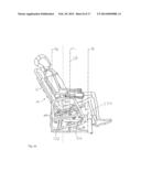 GLIDING MECHANISM FOR A GLIDING RECLINER SEATING ASSEMBLY diagram and image