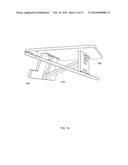 FOLDING PORTABLE FOOTSTOOL WITH PLATFORM ADJUSTABLE TO MULTIPLE HEIGHTS     AND ANGLES diagram and image