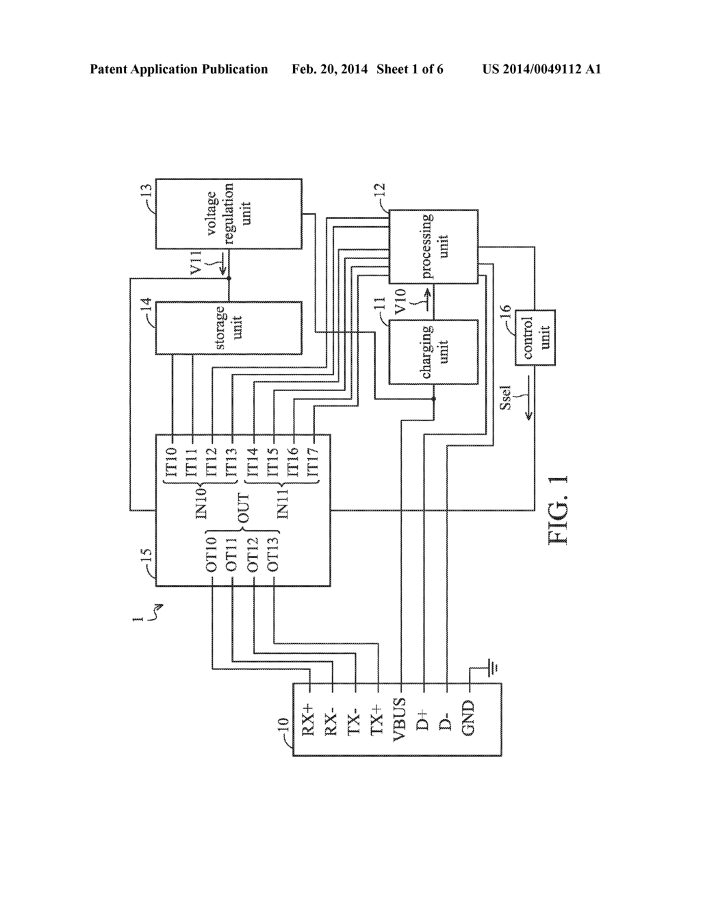 ELECTRONIC DEVICE WITH CONNECTION INTERFACE SUPPORTING SIGNAL     COMMUNICATION AND CHARGING OPERATION - diagram, schematic, and image 02