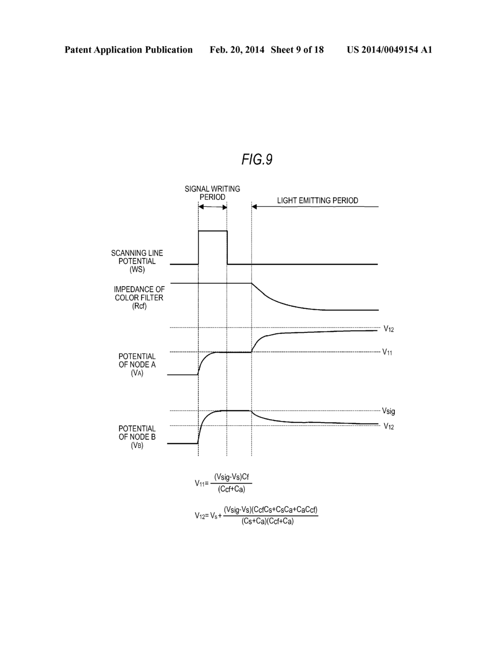 ORGANIC EL DISPLAY UNIT AND ELECTRONIC APPARATUS - diagram, schematic, and image 10