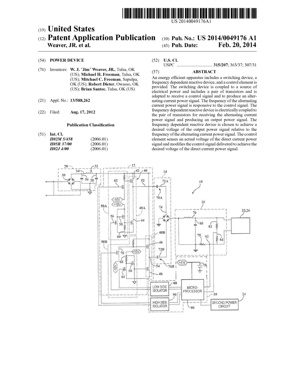 POWER DEVICE - diagram, schematic, and image 01