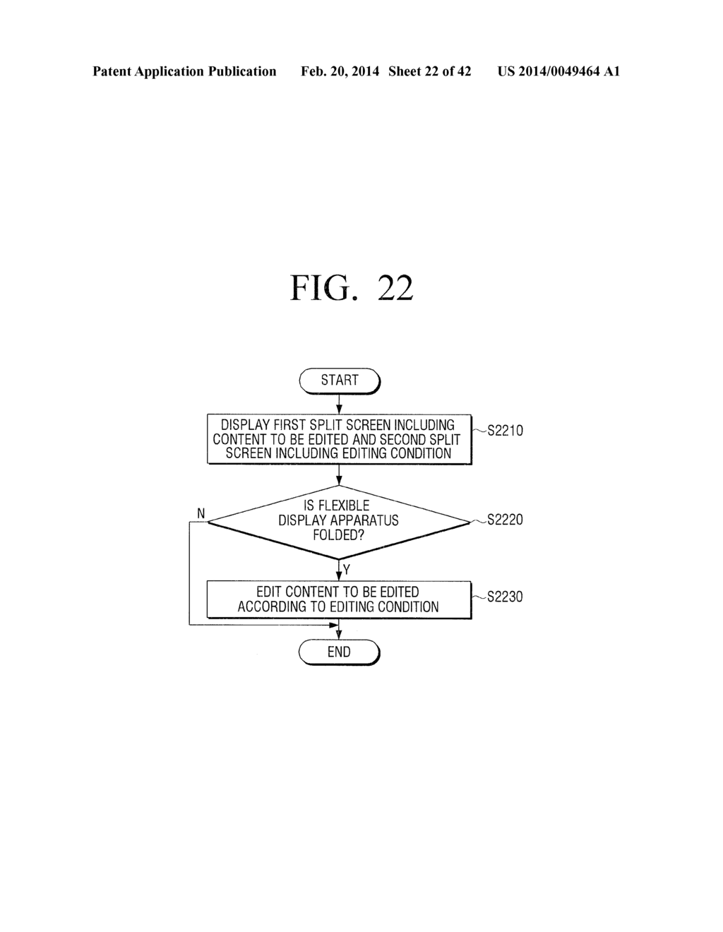 FLEXIBLE DISPLAY APPARATUS AND CONTROLLING METHOD THEREOF - diagram, schematic, and image 23