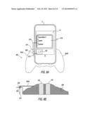 ACTIONABLE-OBJECT CONTROLLER AND DATA-ENTRY ATTACHMENT FOR TOUCHSCREEN-     BASED ELECTRONICS diagram and image