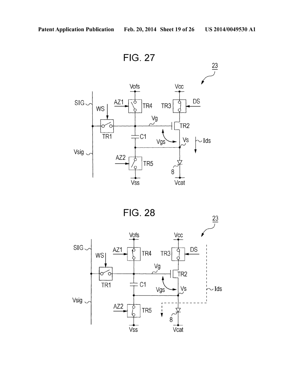 DISPLAY DEVICE AND ELECTRONIC APPARATUS - diagram, schematic, and image 20