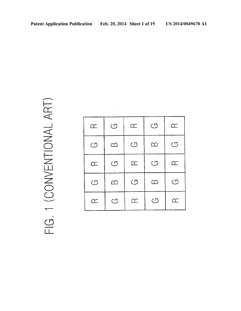 IMAGE SENSOR FOR OUTPUTTING RGB BAYER SIGNAL THROUGH INTERNAL CONVERSION     AND IMAGE PROCESSING APPARATUS INCLUDING THE SAME - diagram, schematic, and image 02