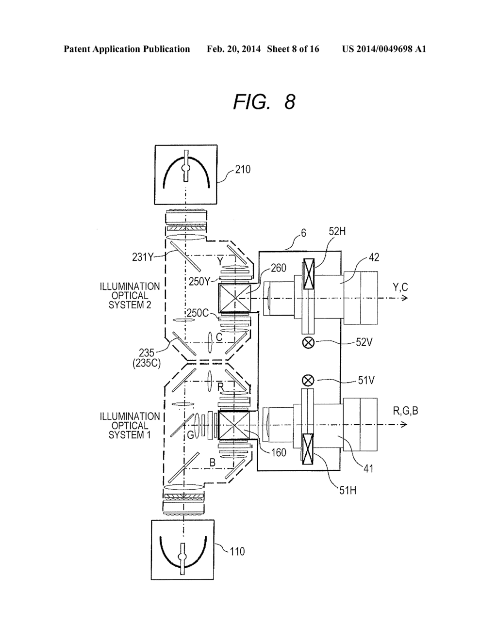 PROJECTION IMAGE DISPLAY DEVICE - diagram, schematic, and image 09