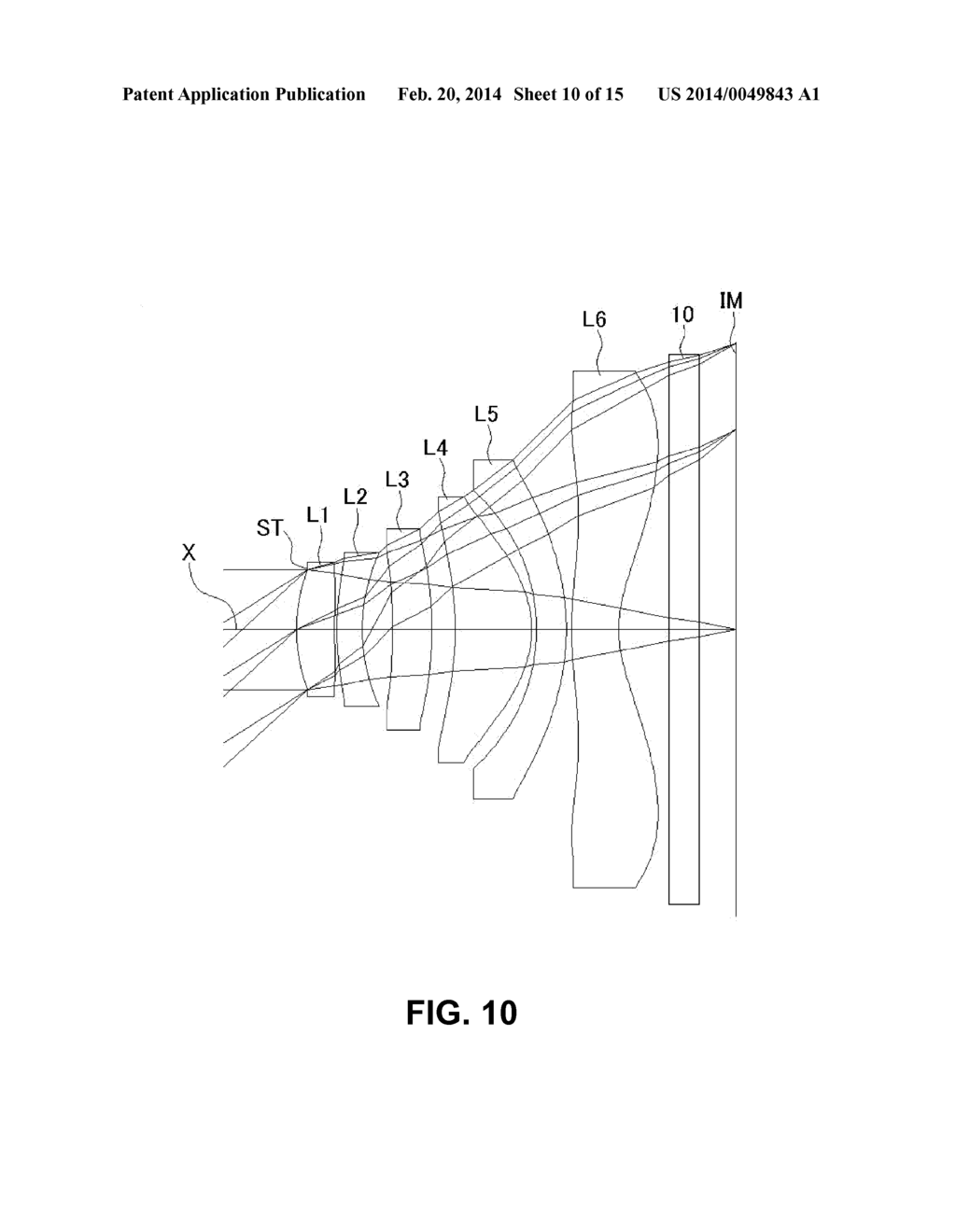 IMAGING LENS - diagram, schematic, and image 11