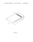 FASTENING DEVICE FOR HARD DISK DRIVE diagram and image