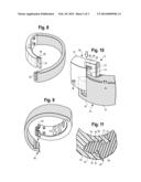 ILLUMINATED BRACELET WITH SIDE LOCK CLOSURE diagram and image