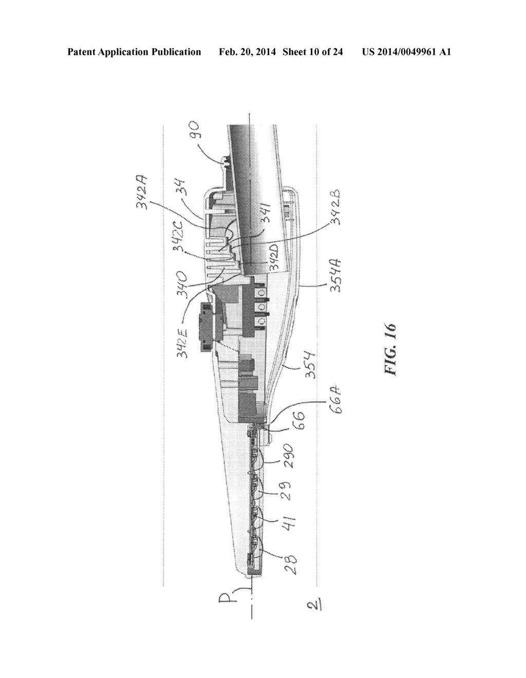 LED LIGHT FIXTURE WITH FLUID FLOW TO AND FROM THE HEAT SINK - diagram, schematic, and image 11