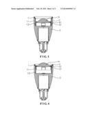 LIGHT BEAM ADJUSTING STRUCTURE FOR LIGHT EMITTING DIODE (LED) LAMP diagram and image