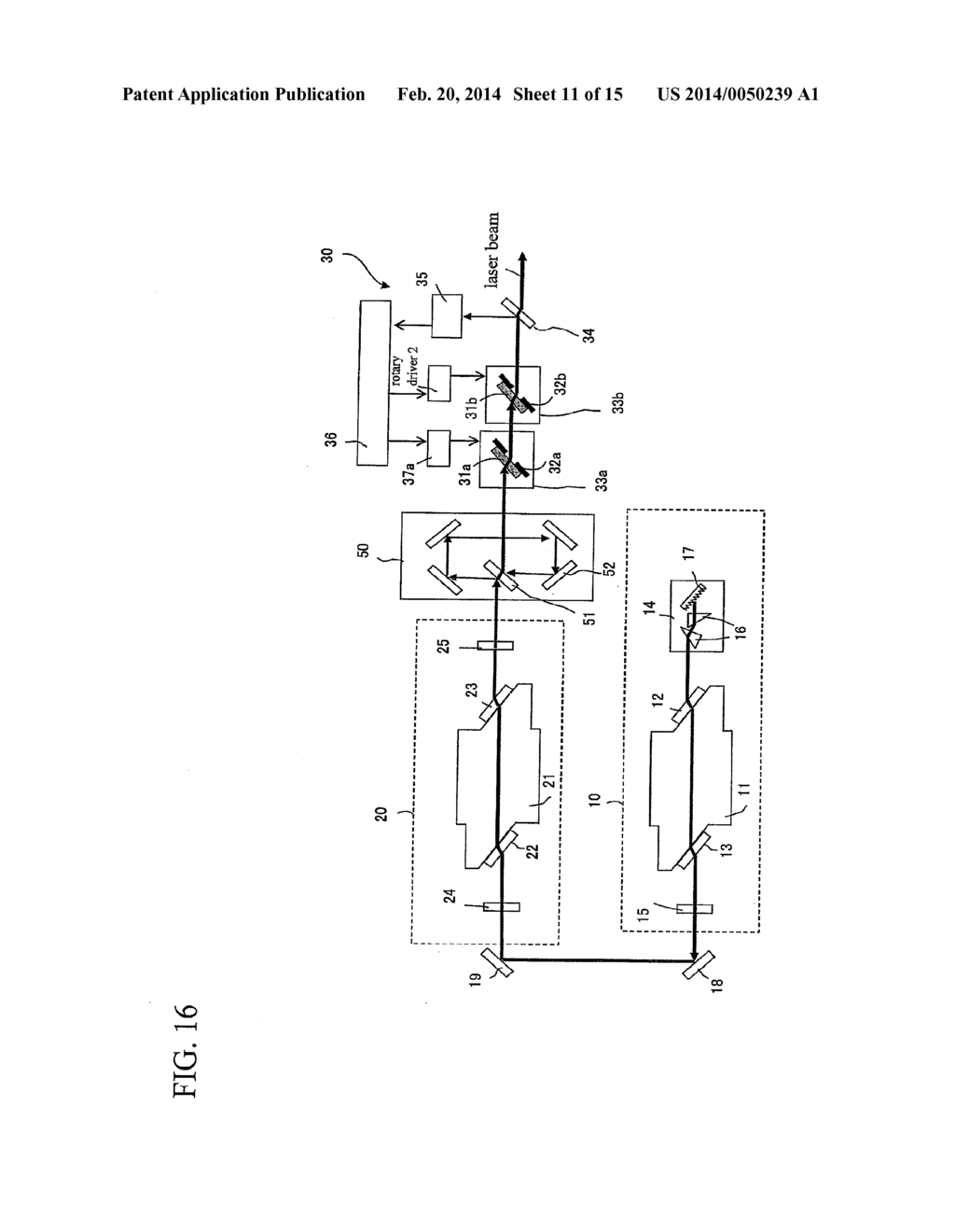 POLARIZATION PURITY CONTROL DEVICE AND GAS LASER APPARATUS PROVIDED WITH     THE SAME - diagram, schematic, and image 12