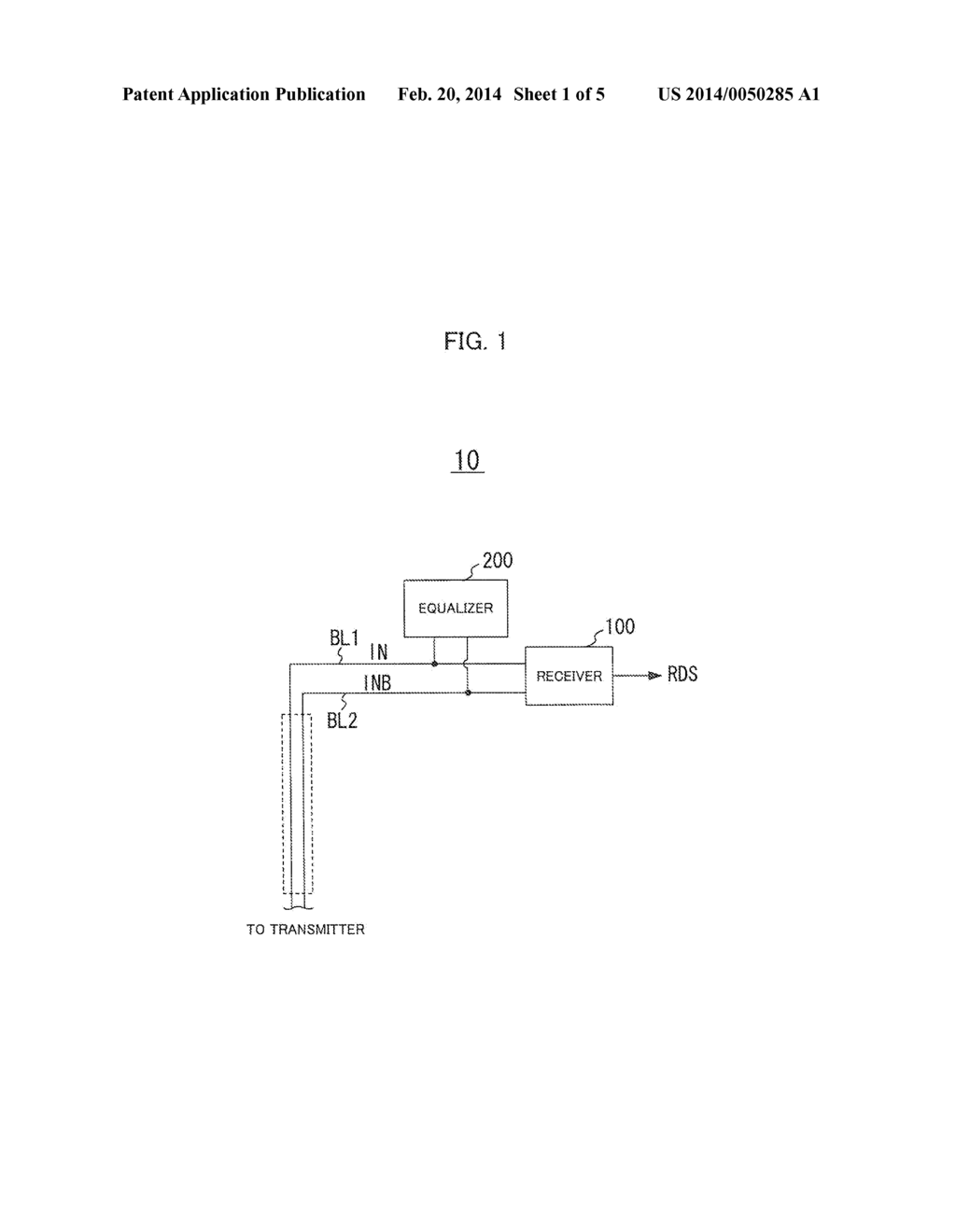 DATA RECEIVING CIRCUIT AND SEMICONDUCTOR DEVICE - diagram, schematic, and image 02