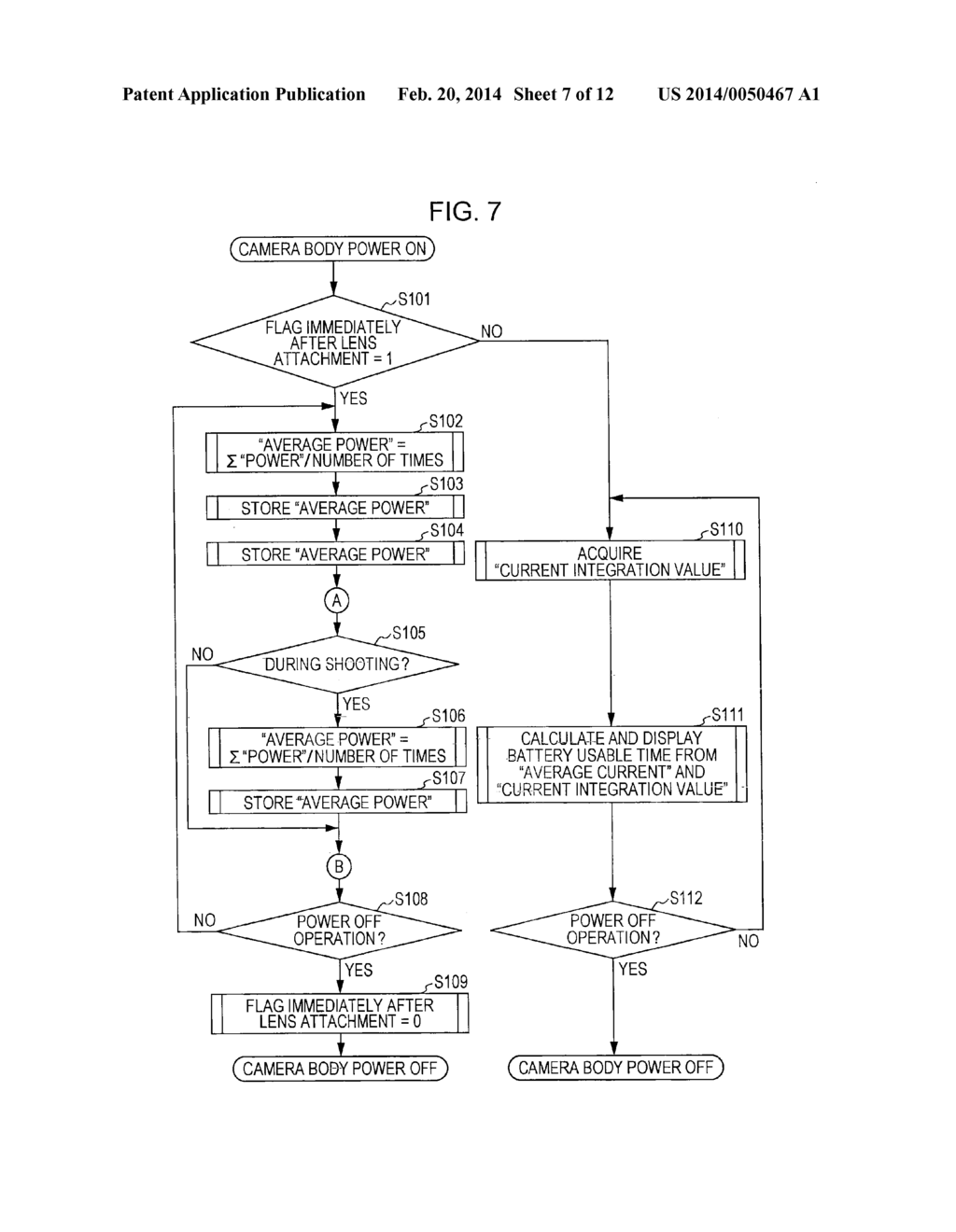 IMAGING APPARATUS AND METHOD OF CALCULATING USABLE TIME OF IMAGING     APPARATUS - diagram, schematic, and image 08